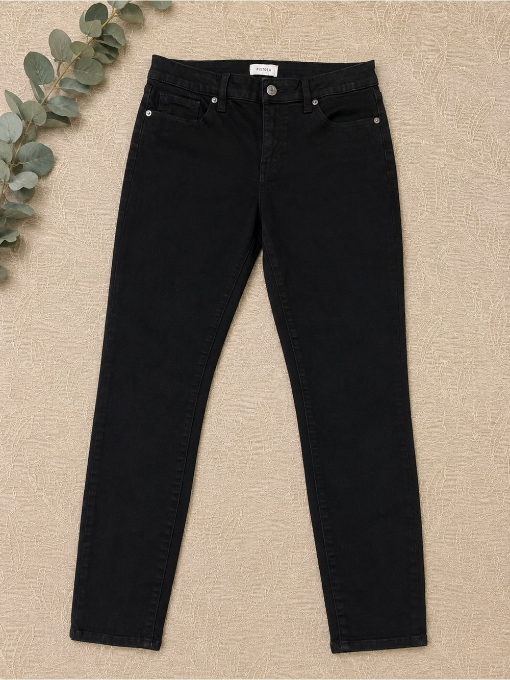 pistola Black Skinny Jeans for Women